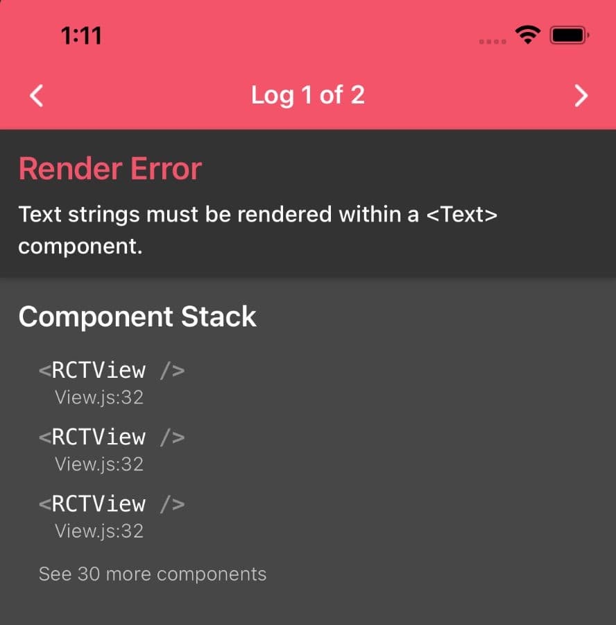Error